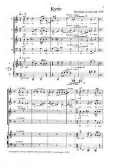 Messe (Mass) 1978 (Bernhard Lewkovitch) 