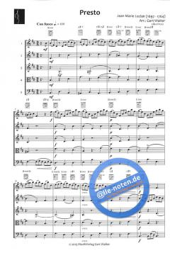 Presto von Jean-Marie LeClair (Download) 