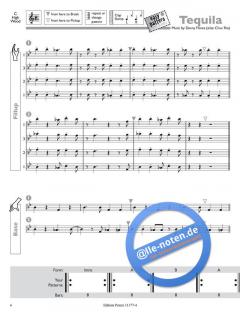 Easy Pattern: Holzbläser in C (hohes Register) 
