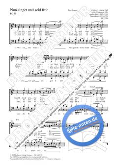 Nun singet und seid froh G-Dur BWV 368 (J.S. Bach) 