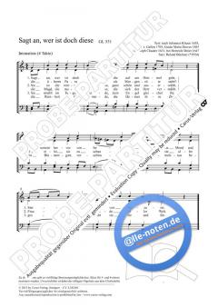 Sagt an, wer ist doch diese C-Dur von Roland Büchner (Download) 