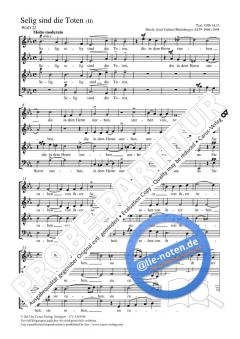 Selig sind die Toten von Josef Gabriel Rheinberger (Download) 