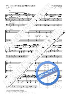 Wie schön leuchtet der Morgenstern F-Dur (1733) von Christoph Graupner (Download) 