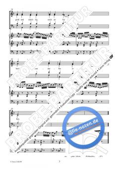 Wie schön leuchtet der Morgenstern F-Dur (1733) von Christoph Graupner (Download) 