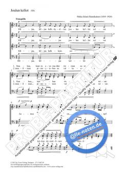 Joulun kellot F-Dur von Pekka Juhani Hannikainen (Download) 