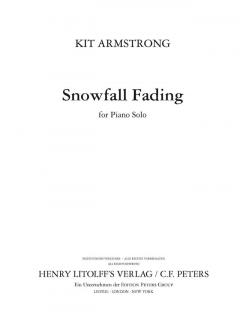 Snowfall Fading von Kit Armstrong 