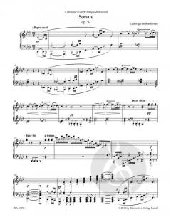 Sonate f-Moll op. 57 von Ludwig van Beethoven (Download) 