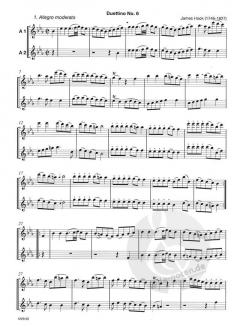 12 Duettinos op. 42, Vol. 1 (James Hook) 