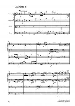 Drei Quartette op. 3 von Ernst Wilhelm Wolf 