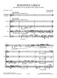 Sonatina Lirica Op.108, No 1b (Nicolas Bacri) 