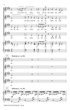 Write It On Your Heart von Emily Dickinson (Download) 