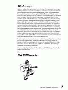 Open Tunings For Blues Guitar von Cal Williams 