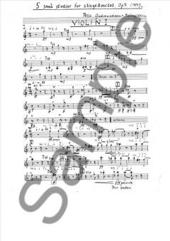 String Quartet No. 6 '5 Small Studies' von Pelle Gudmundsen-Holmgreen 