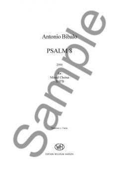 Psalm 8 (Antonio Bibalo) 