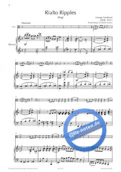 Rialto Ripples von George Gershwin 