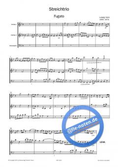 Streichtrio von Ludwig Hahn im Alle Noten Shop kaufen
