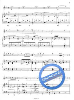 Sonatine G-Dur, op. 100 von Antonín Dvorák 