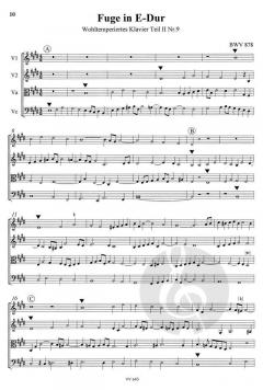 Das Wohltemperierte Klavier Teil II Heft 5 von Johann Sebastian Bach 