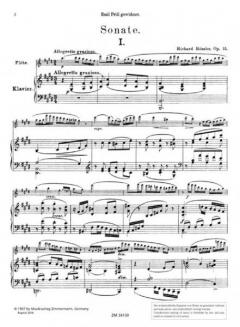 Sonate op. 15 von Richard Rössler 