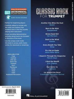 Classic Rock - Easy Instrumental Play-Along 