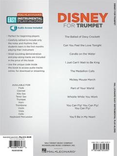 Disney - Easy Instrumental Play-Along 