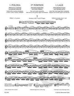 Schule der Violintechnik op. 1 Heft 1 von Otakar Ševcík im Alle Noten Shop kaufen