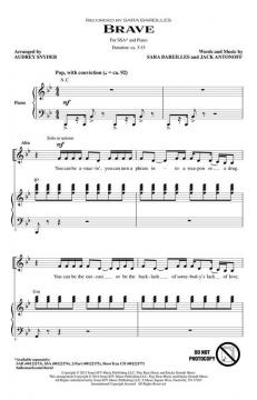 Brave von Sara Bareilles (Download) 