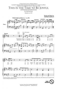 This Is The Time To Be Joyful von Pepper Choplin (Download) 