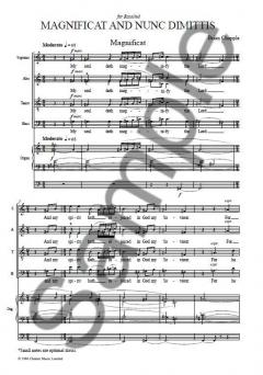 Magnificat And Nunc Dimittis (Brian Chapple) 