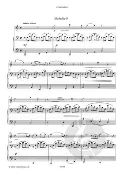 6 Melodien op. 402 von Wilhelm Popp 