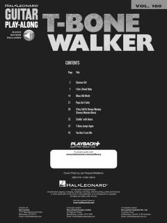 Guitar Play-Along Vol. 160: T-Bone Walker von T-Bone Walker 