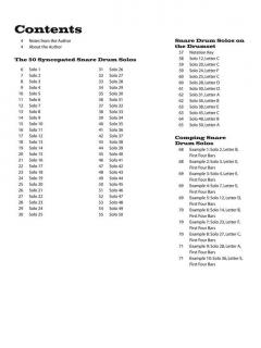50 Syncopated Snare Drum Solos (Sperie Karas) 