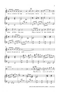 Sing To The Lord With Joyful Spirit (Jill Gallina) 