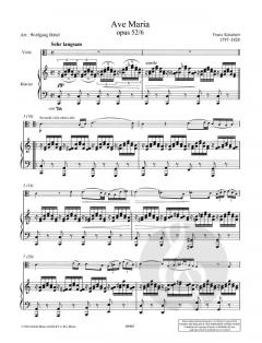 Ave Maria op. 52/6 von Franz Schubert 