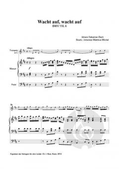 6 Bach-Bearbeitungen für Trompete in B/C/D im Alle Noten Shop kaufen