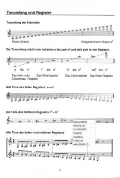 Die D1/D2 Schule für Klarinette von Siegfried Pfeifer 