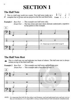 Progressive Rhythm Section Method For Bass & Drums 