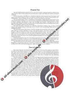 Second Suite For Band Latino Mexicana (Alfred Reed) 