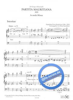 Partita mauritiana von Augustinus Franz Kropfreiter 