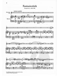 Fantasiestück g-Moll von Carl Nielsen für Klarinette und Klavier im Alle Noten Shop kaufen