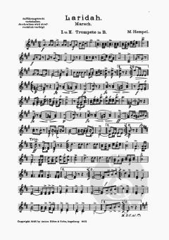 Laridah Marsch - Salonorchester von Max Hempel 