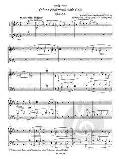 Organ Plus Brass 4: Cathedral Sounds von Charles Villiers Stanford (Download) 
