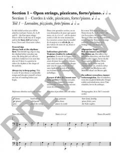 Vom-Blatt-Spiel auf dem Kontrabass von John Kember 