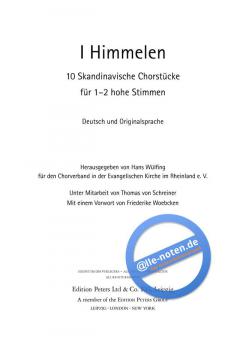 I Himmelen - 10 Skandinavische Chorstücke 
