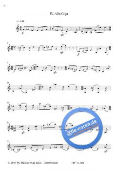 Seven Miniatures for Violin Solo von Frank Corcoran im Alle Noten Shop kaufen
