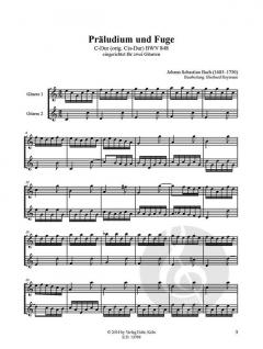 Präludium und Fuge C-Dur BWV 848 von J.S. Bach 