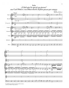 Bearbeitungen von Arien und Szenen anderer Komponisten, 1. Folge von Joseph Haydn 