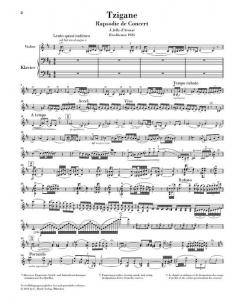 Tzigane von Maurice Ravel für Violine und Klavier im Alle Noten Shop kaufen - HN587