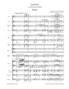 Ouvertüre zu Szenen aus Goethes Faust WoO 3 von Robert Schumann 