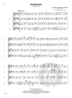Compatible Quartets For Winds: Alto Saxophone, Baritone Saxophone (Larry Clark) 